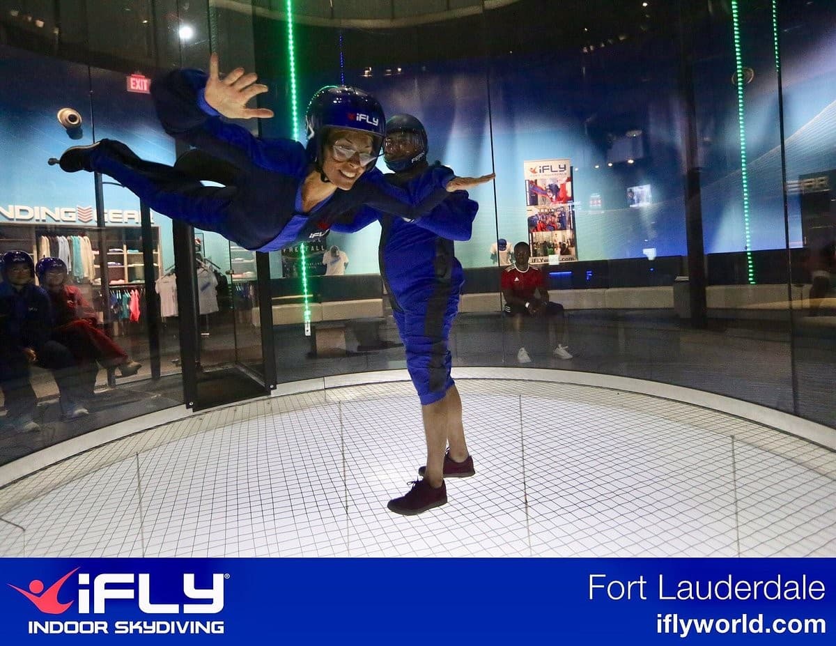 Indoor skydiving experience at iFLY Fort Lauderdale