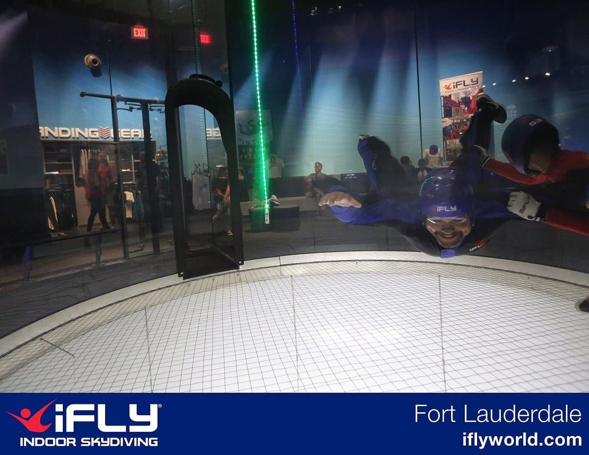 Indoor skydiving experience at iFLY Fort Lauderdale