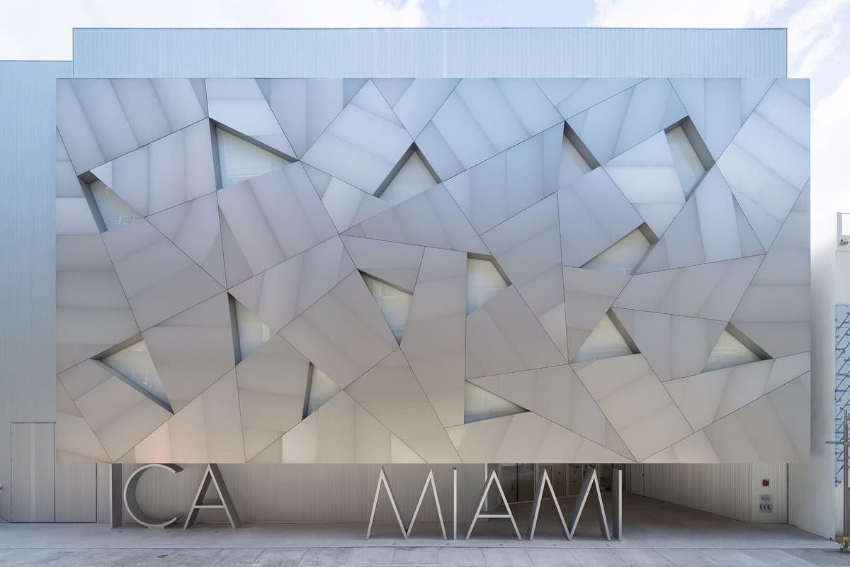 Exterior view of Institute of Contemporary Art, Miami