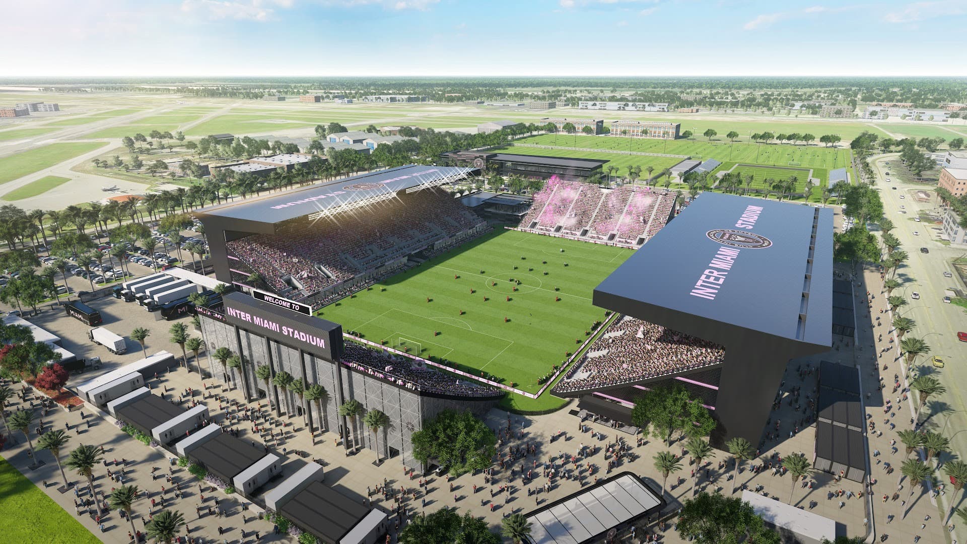 Inter Miami CF Stadium in Fort Lauderdale, vibrant soccer venue