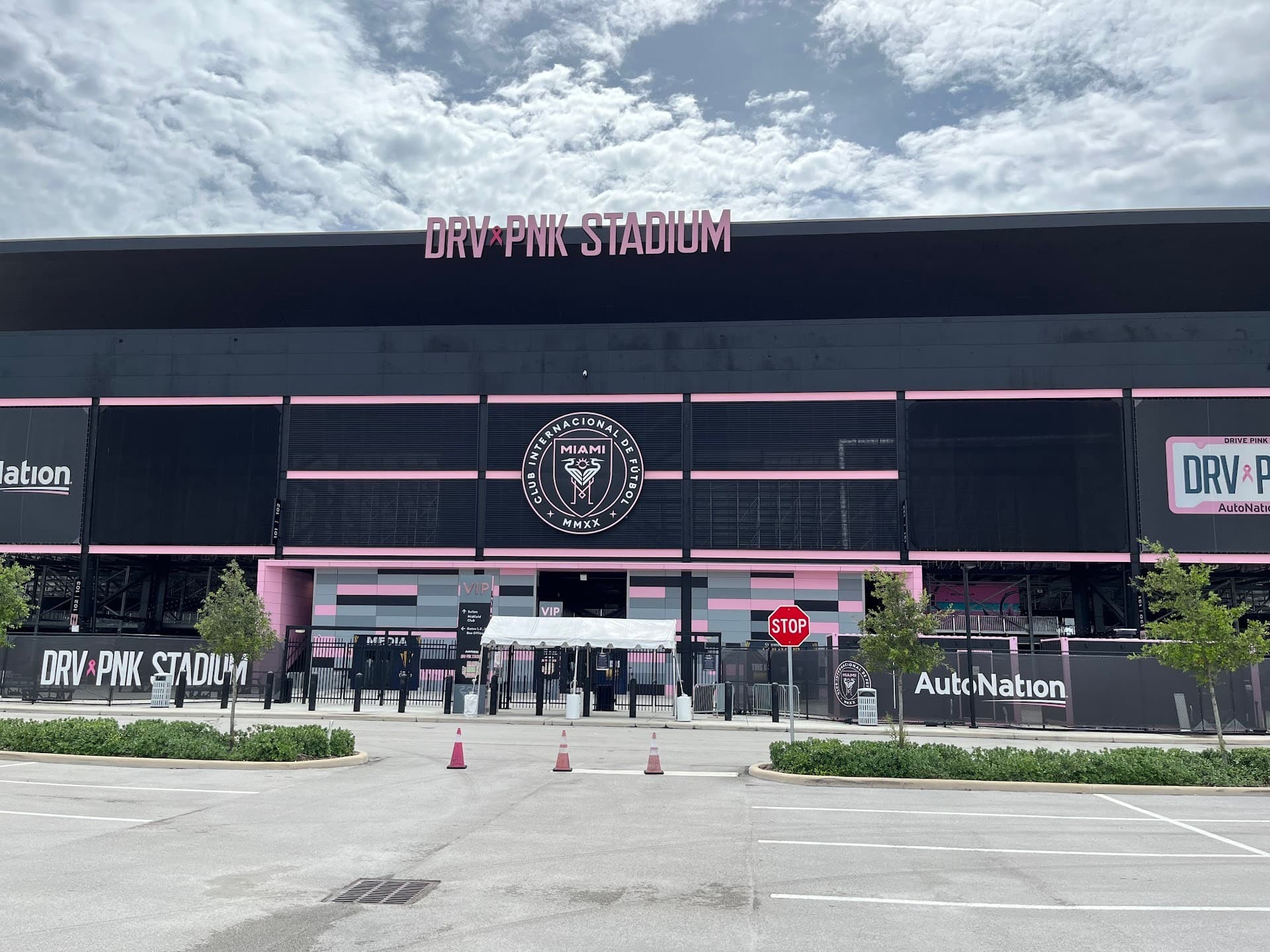 Inter Miami CF Stadium exterior view in Fort Lauderdale