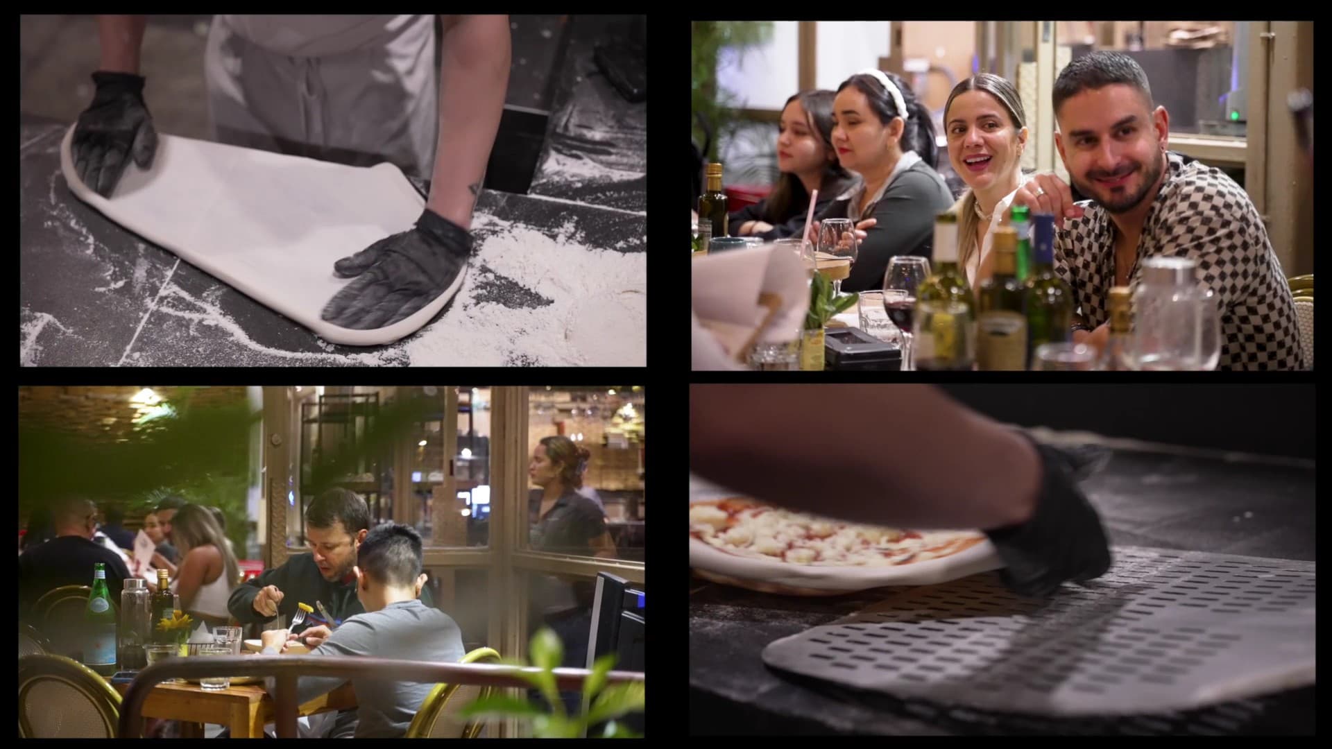Ironside Pizza dining scene in Miami