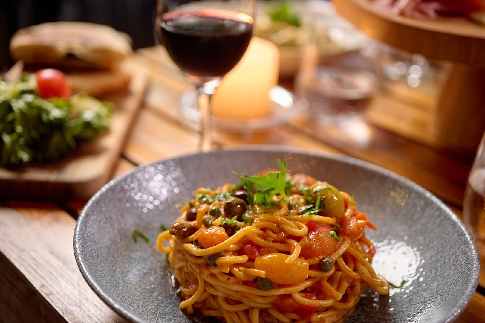 Delicious pasta dish at Ironside Pizza in Miami