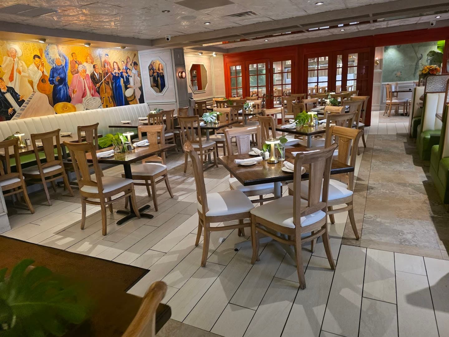 Interior view of Islas Canarias Restaurant in Miami