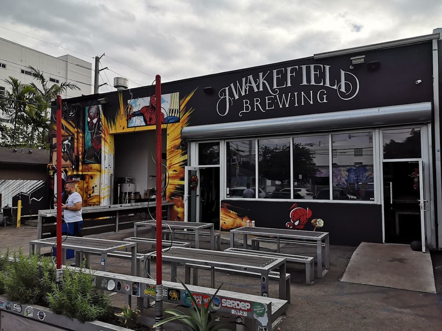 J Wakefield Brewing exterior in Miami
