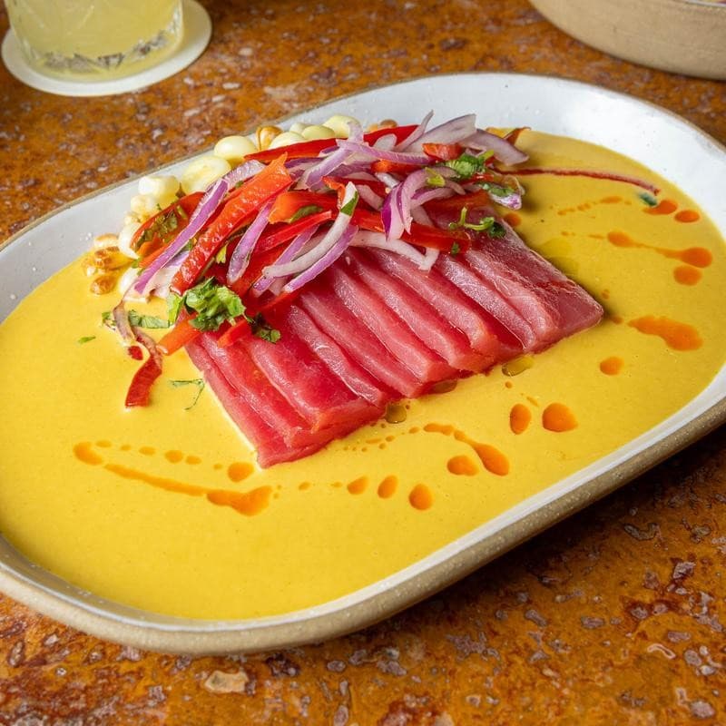 Tuna dish at Jaguar Restaurant in Coconut Grove, Miami