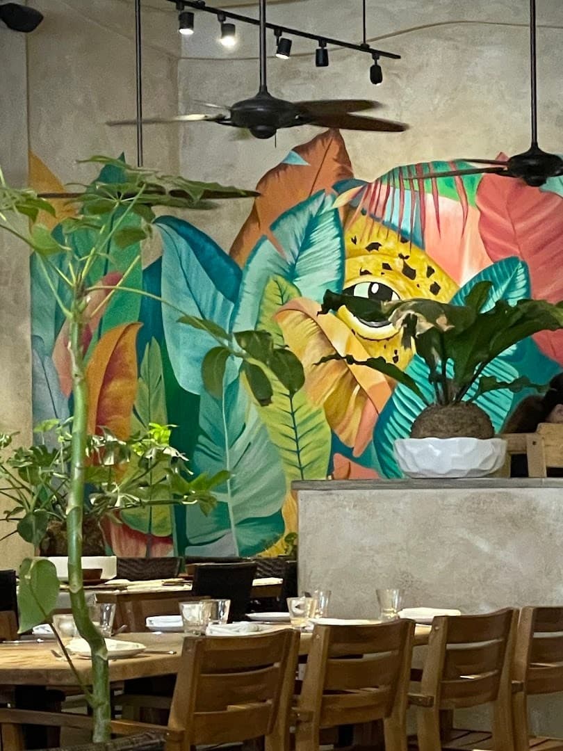Interior view of Jaguar Restaurant in Coconut Grove, Miami