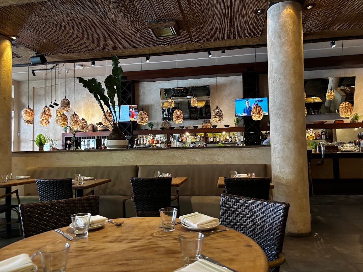 Jaguar Restaurant interior in Coconut Grove, Miami