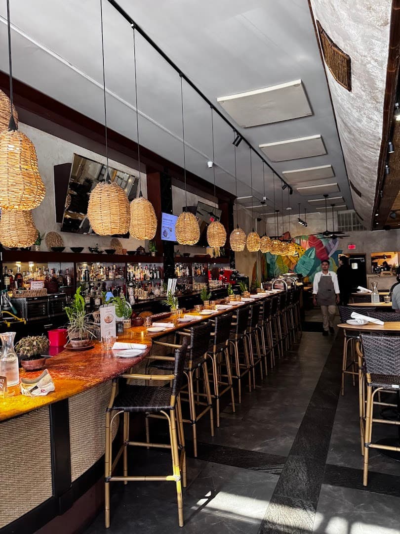 Interior view of Jaguar Restaurant in Coconut Grove, Miami