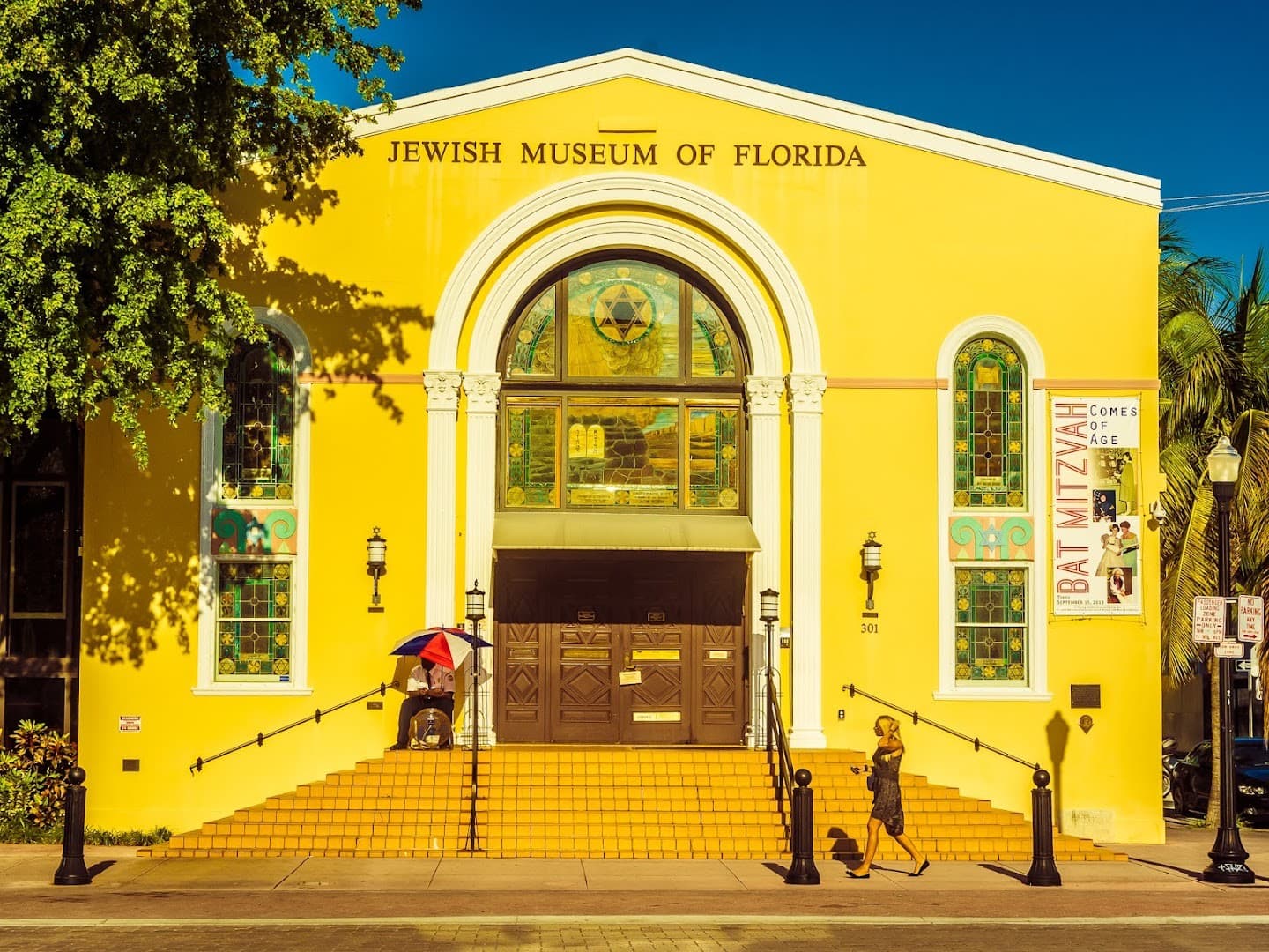 Jewish Museum of Florida exterior in Miami Beach