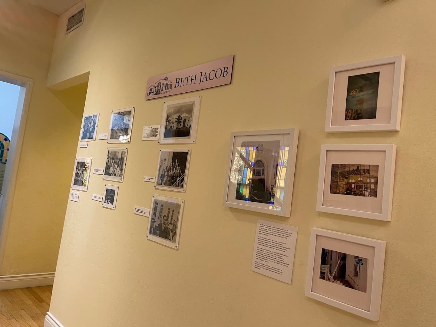 Historical exhibit at Jewish Museum of Florida-FIU in Miami Beach
