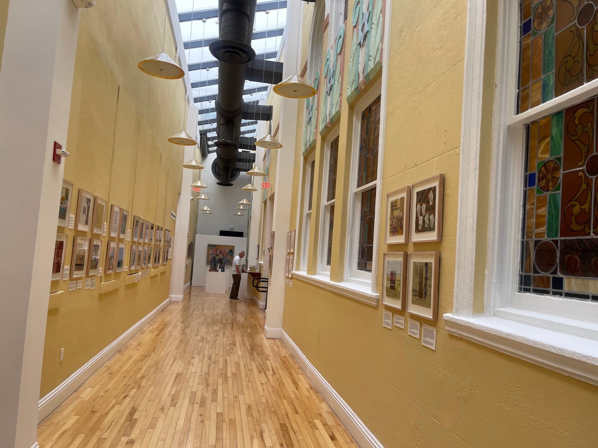 Interior view of Jewish Museum of Florida-FIU in Miami Beach