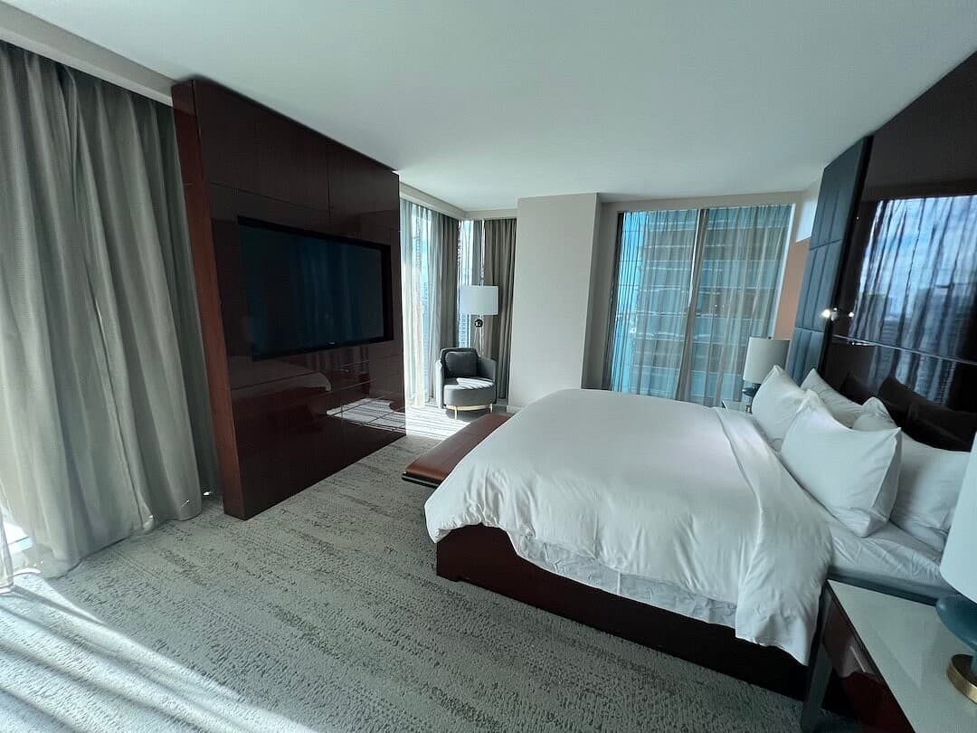 Stylish room at JW Marriott Marquis Miami