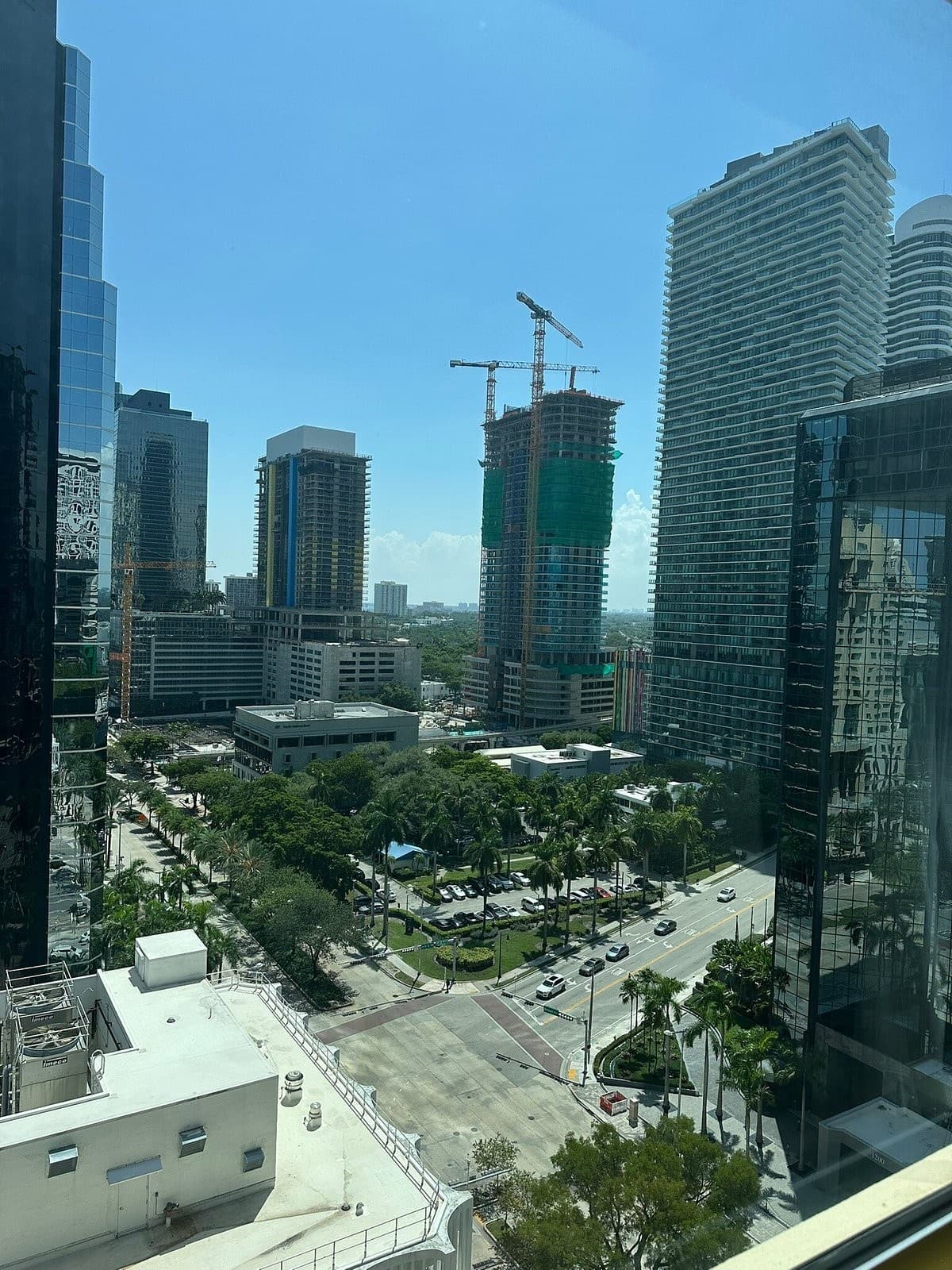 City view from JW Marriott Miami in Miami