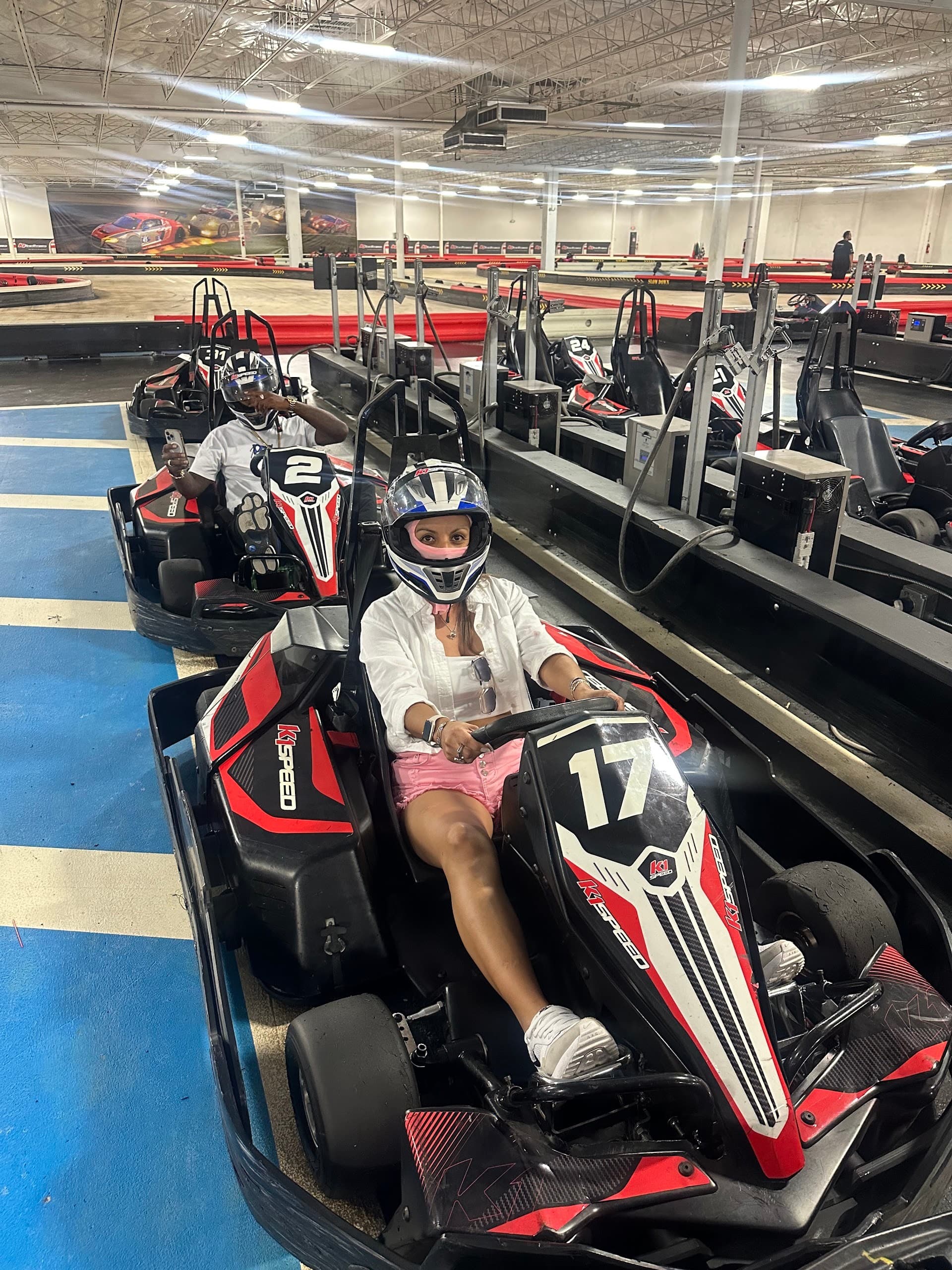 Go-kart racing at K1 Speed Miami in Medley
