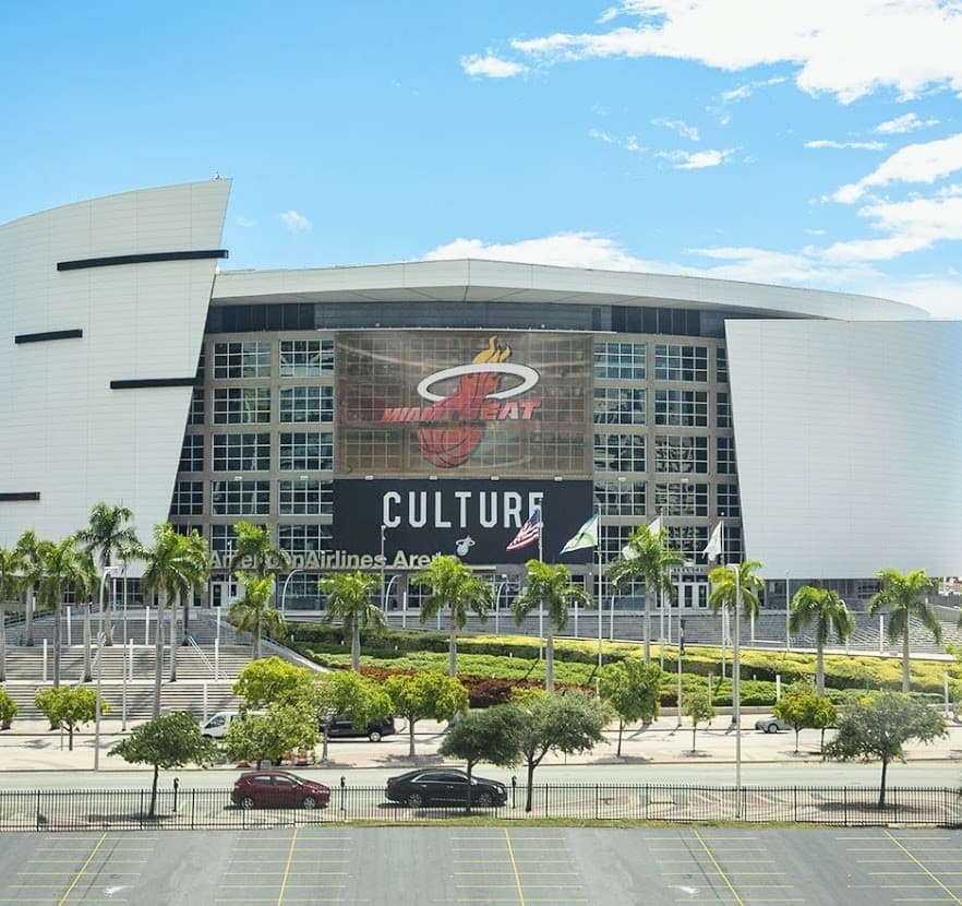 Kaseya Center exterior view in Miami