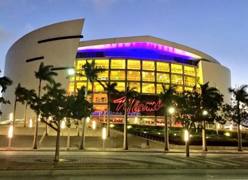 Kaseya Center exterior view in Miami