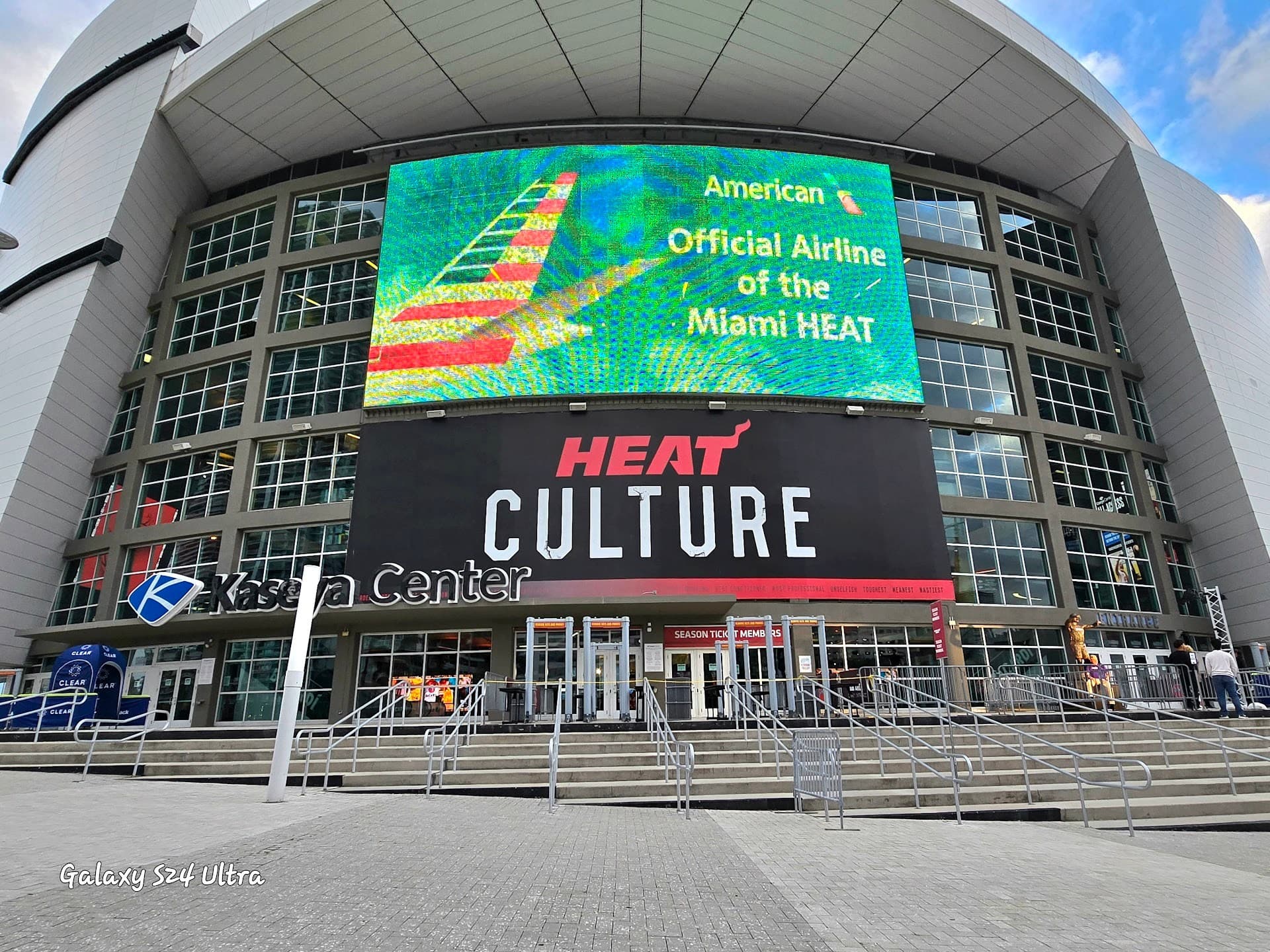 Kaseya Center exterior view in Miami
