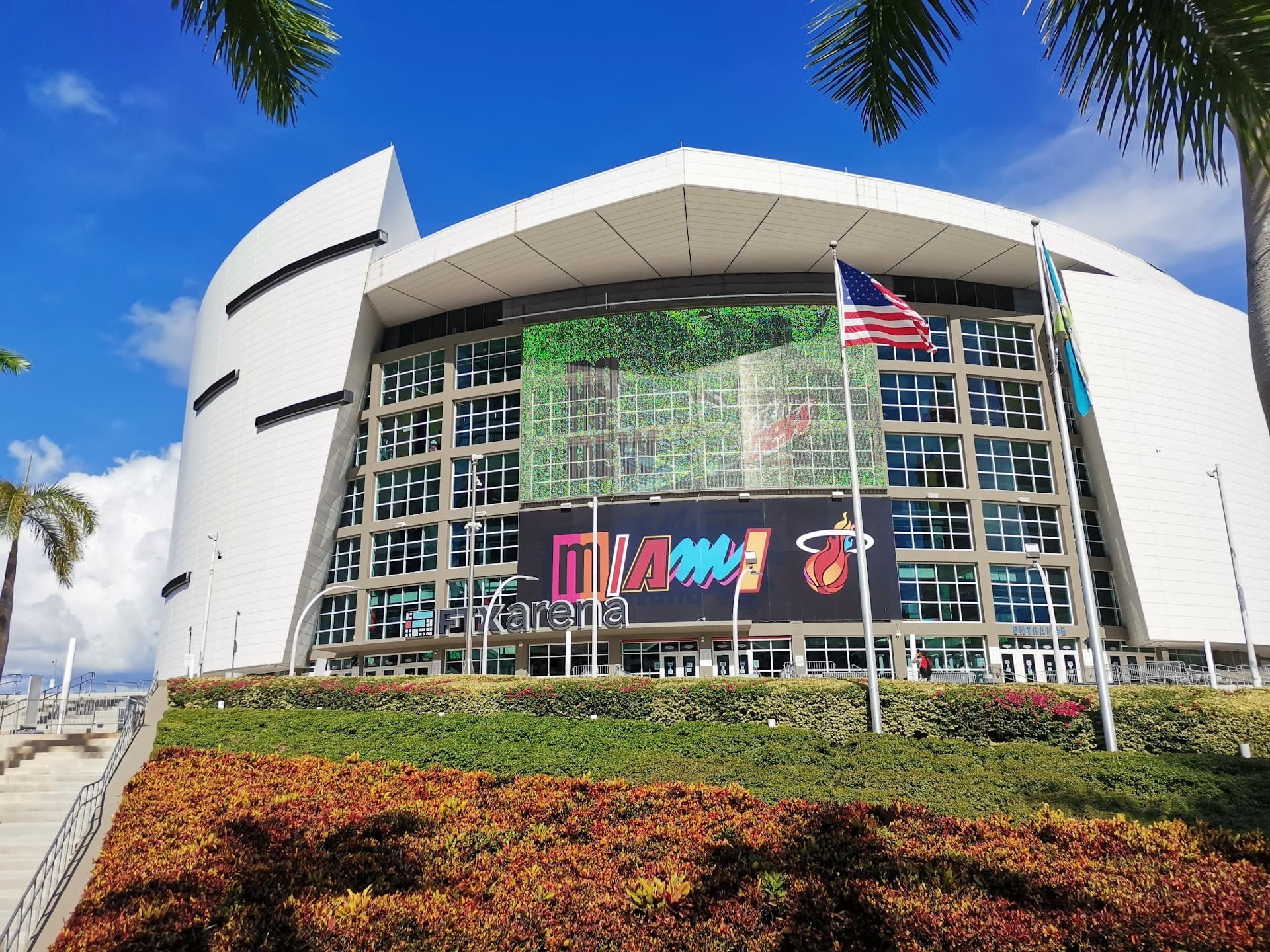 Kaseya Center exterior view in Miami