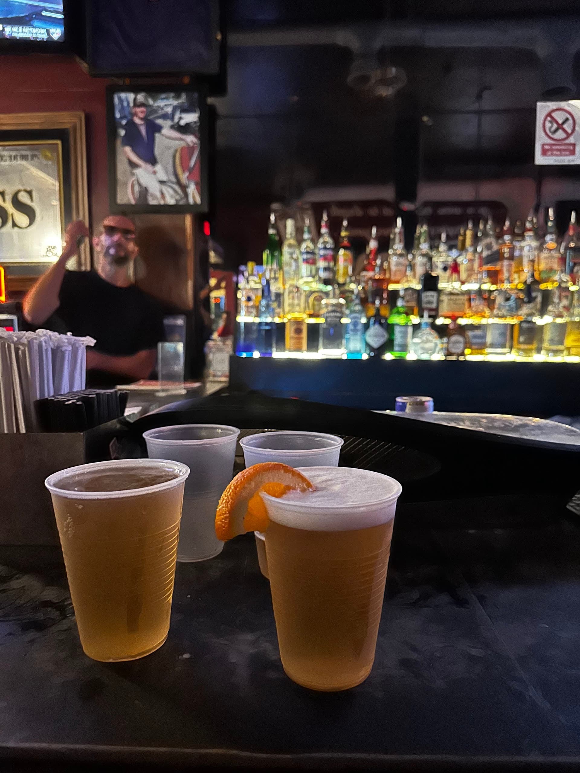 Drinks at Kill Your Idol bar in Miami Beach