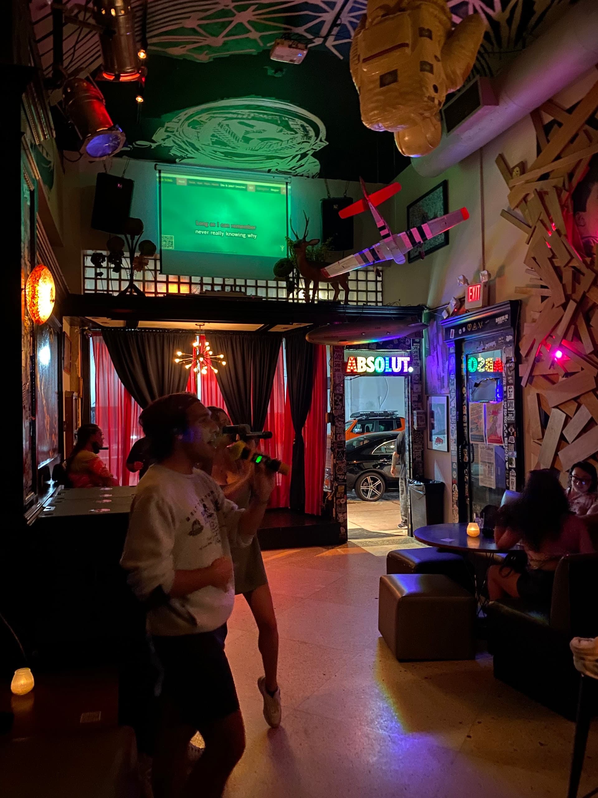 Interior view of Kill Your Idol in Miami Beach