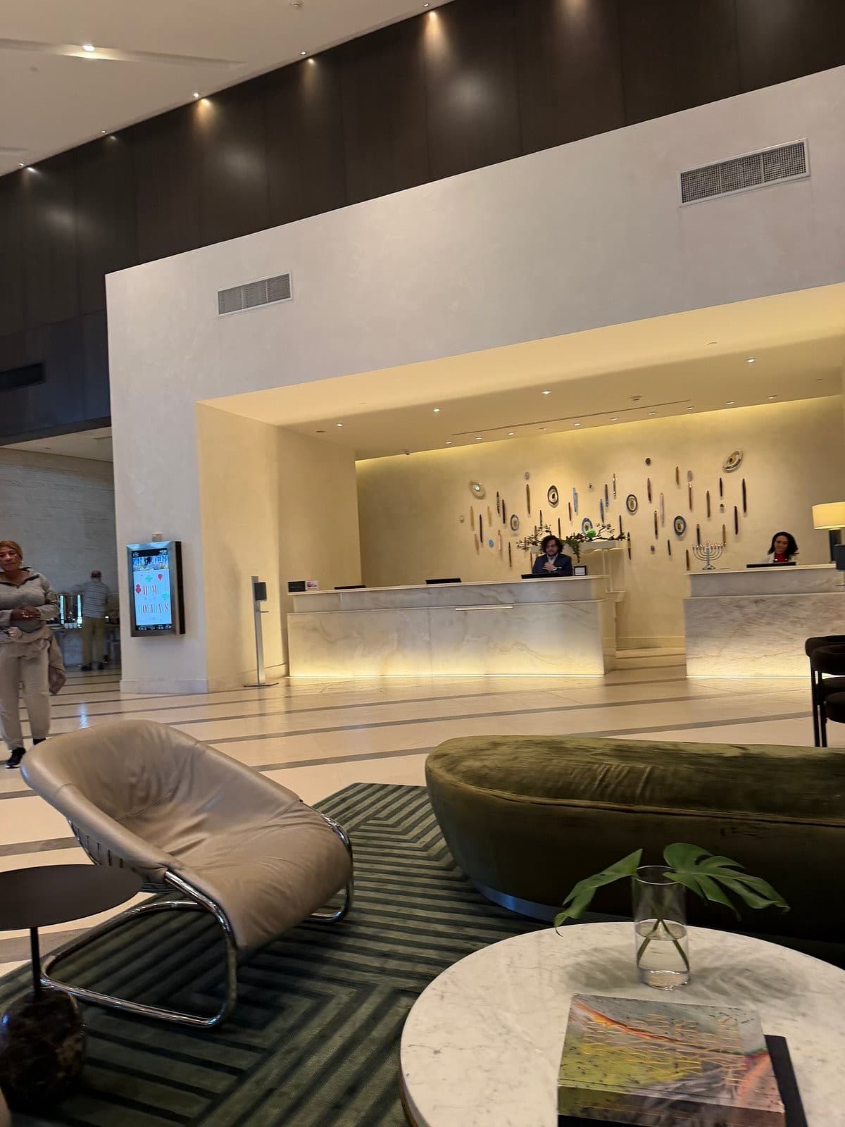 Kimpton EPIC Hotel lobby in Miami