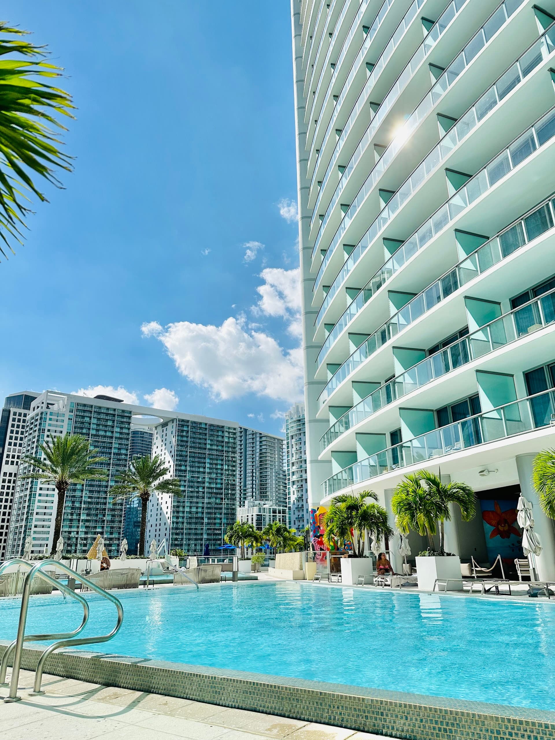 Kimpton EPIC Hotel pool area in Miami