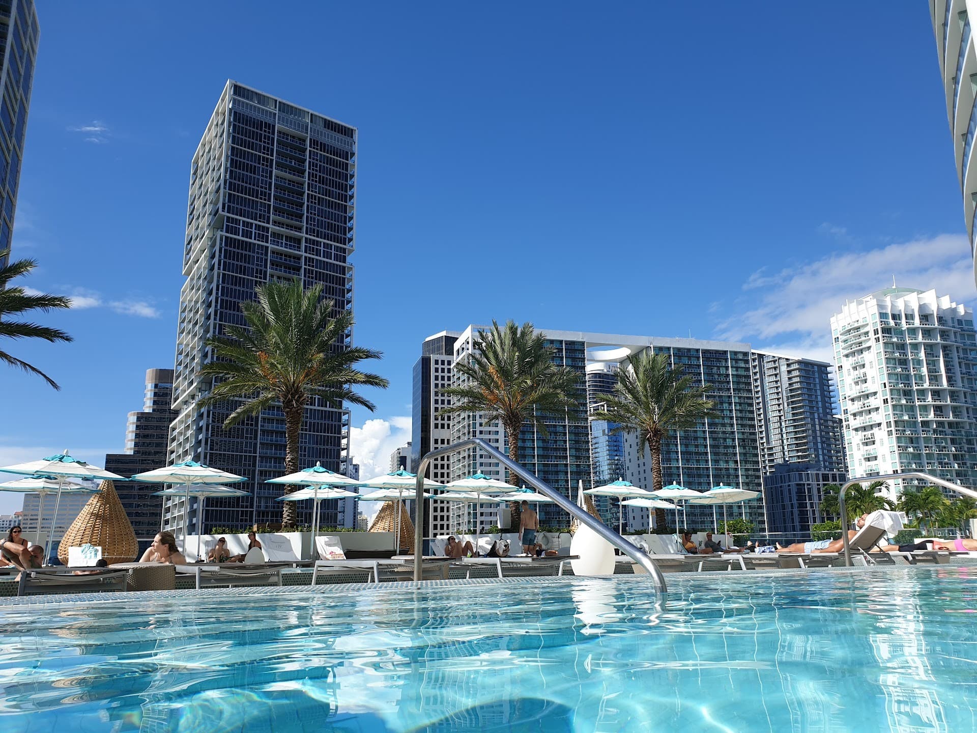 Kimpton EPIC Hotel pool area in Miami