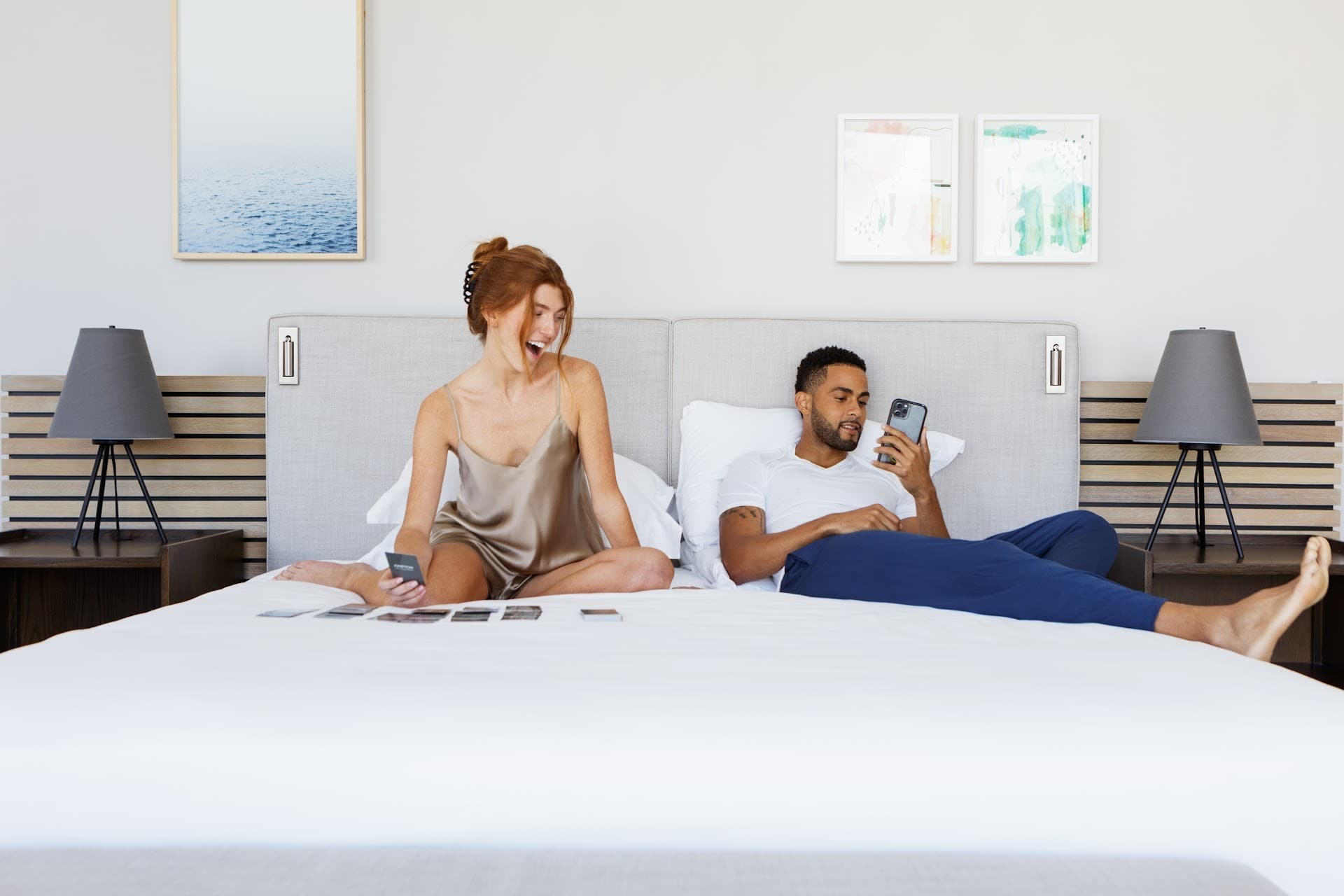 Kimpton EPIC Hotel room interior in Miami