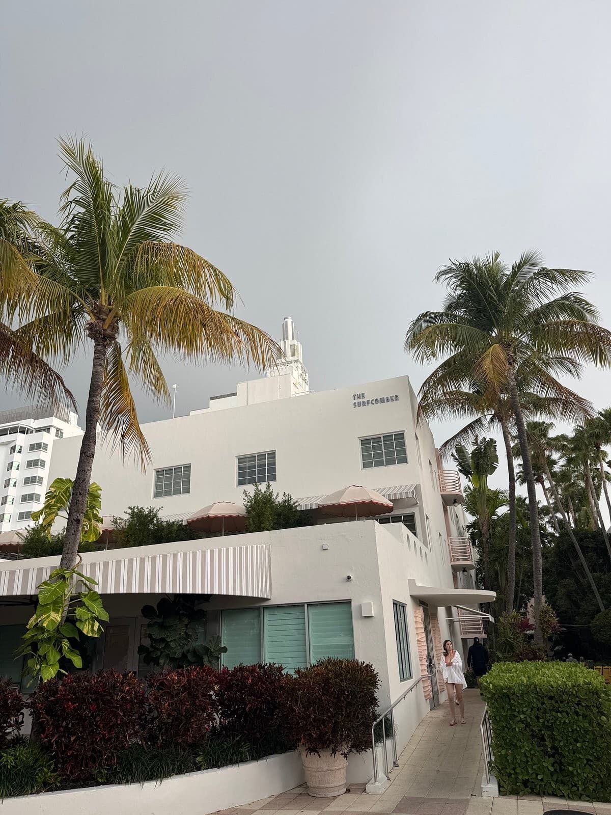 Kimpton Surfcomber Hotel exterior in Miami Beach