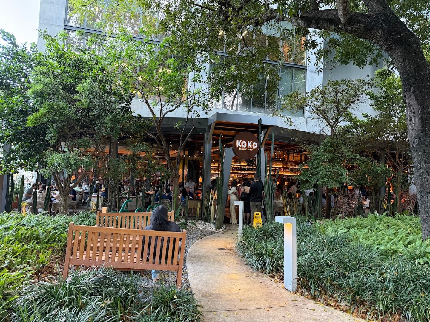 Koko restaurant exterior in Miami