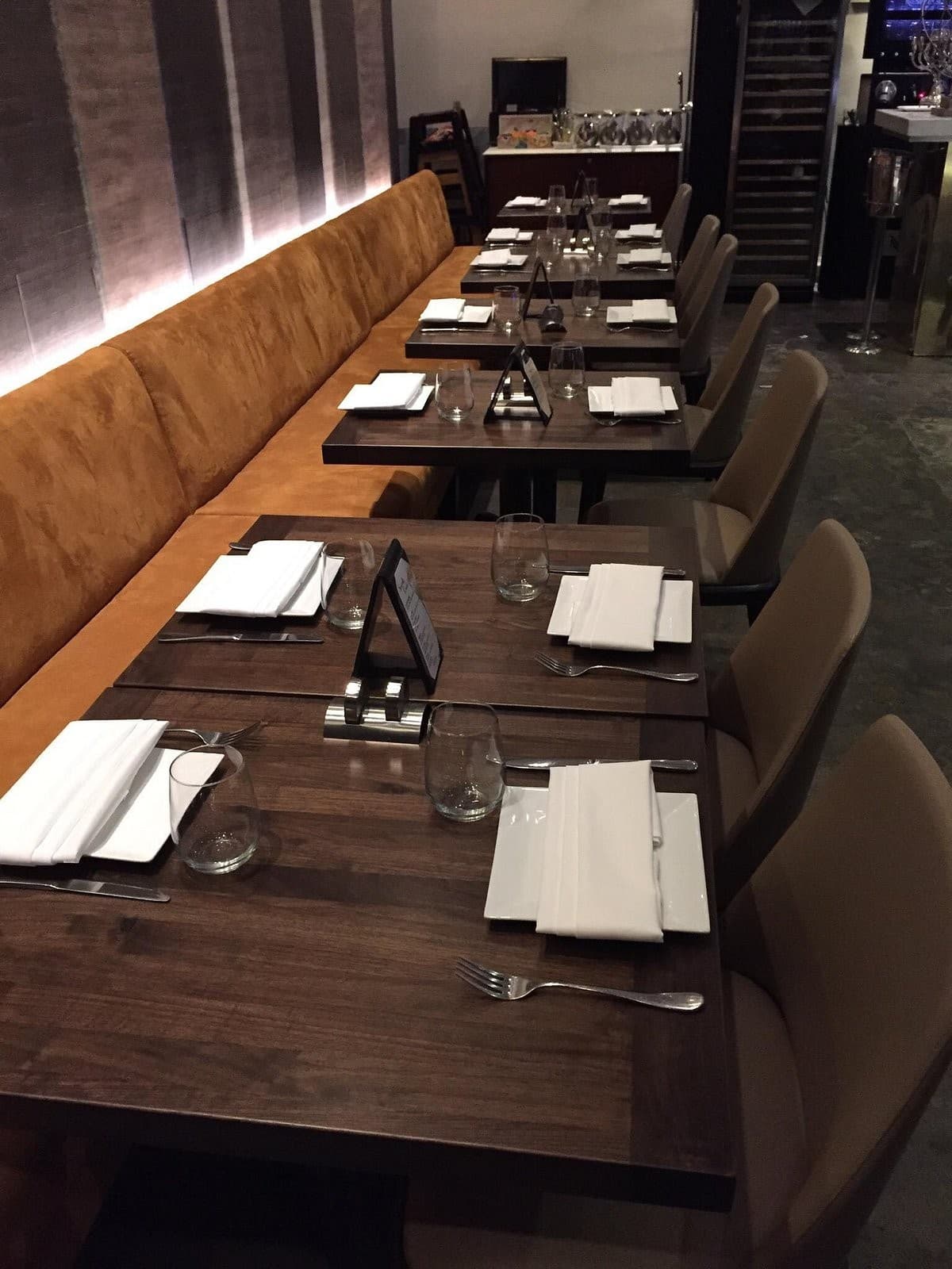 Kosh restaurant interior in Surfside, Miami