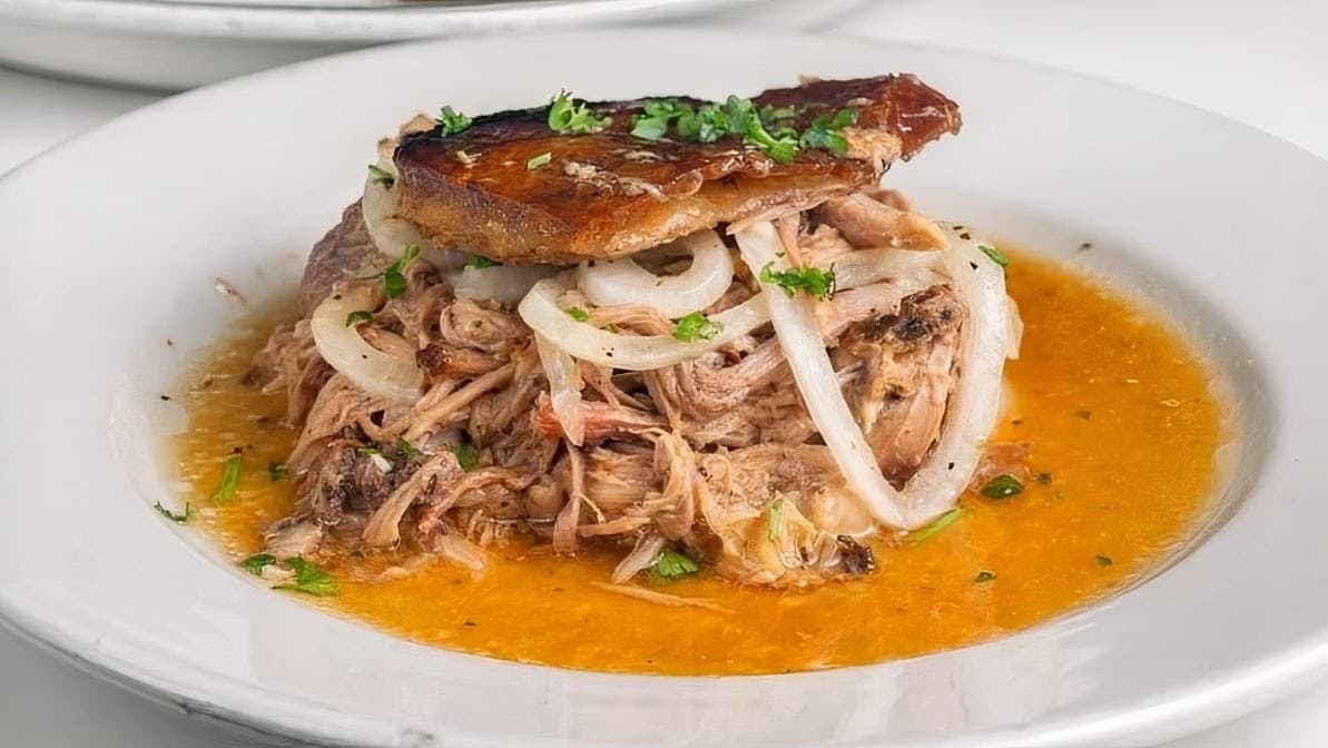 Delicious dish from La Carreta in Miami