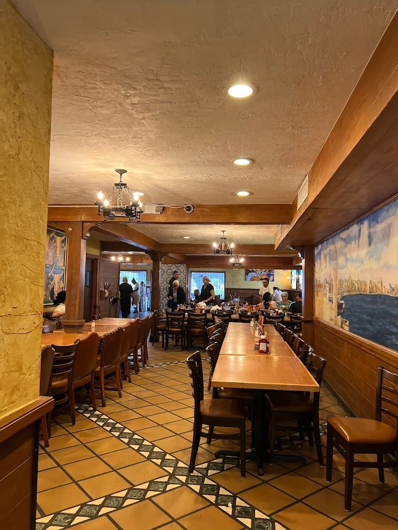 Interior view of La Carreta restaurant in Miami