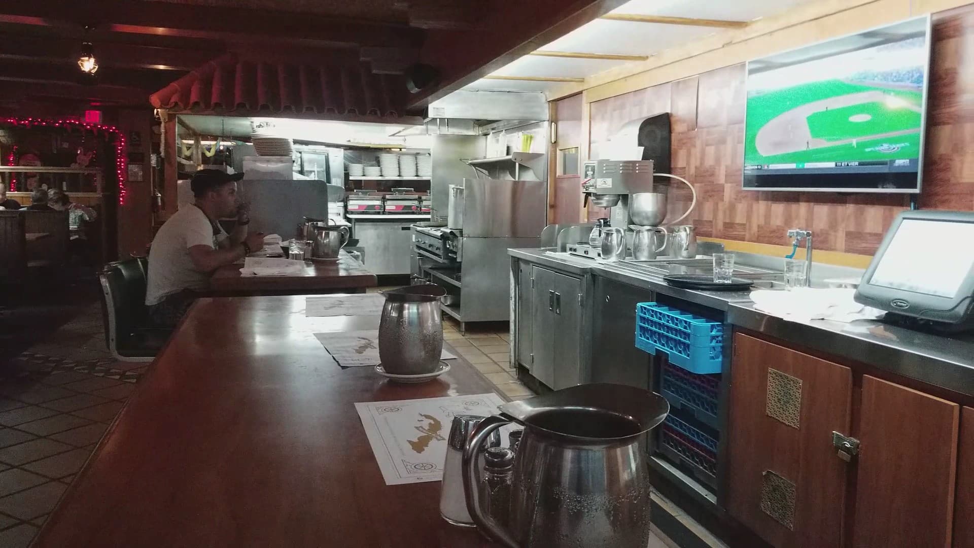 Interior view of La Carreta restaurant in Miami