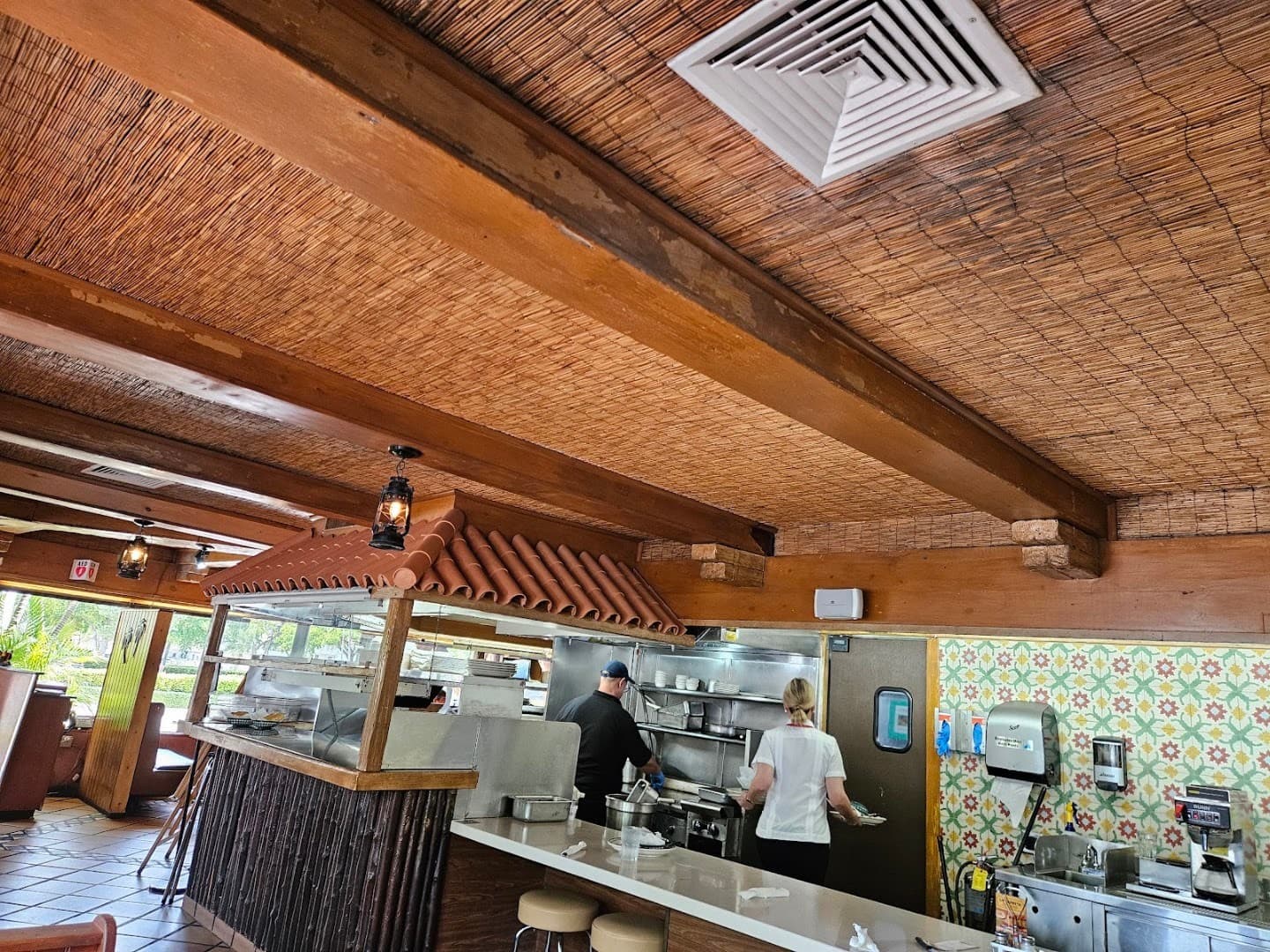 Interior view of La Carreta restaurant in Miami