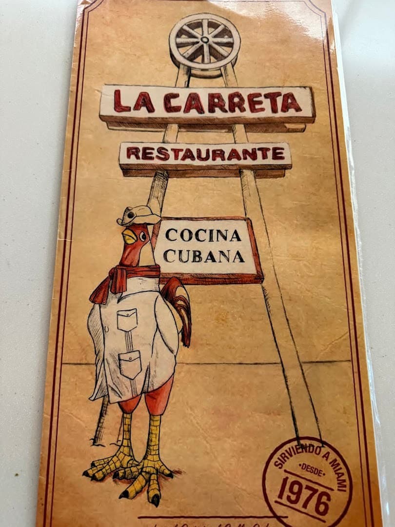 La Carreta restaurant sign in Miami