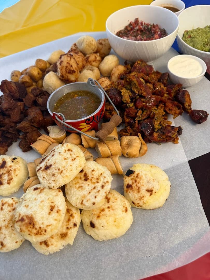 Delicious spread at La Estacion Cafe in Miami