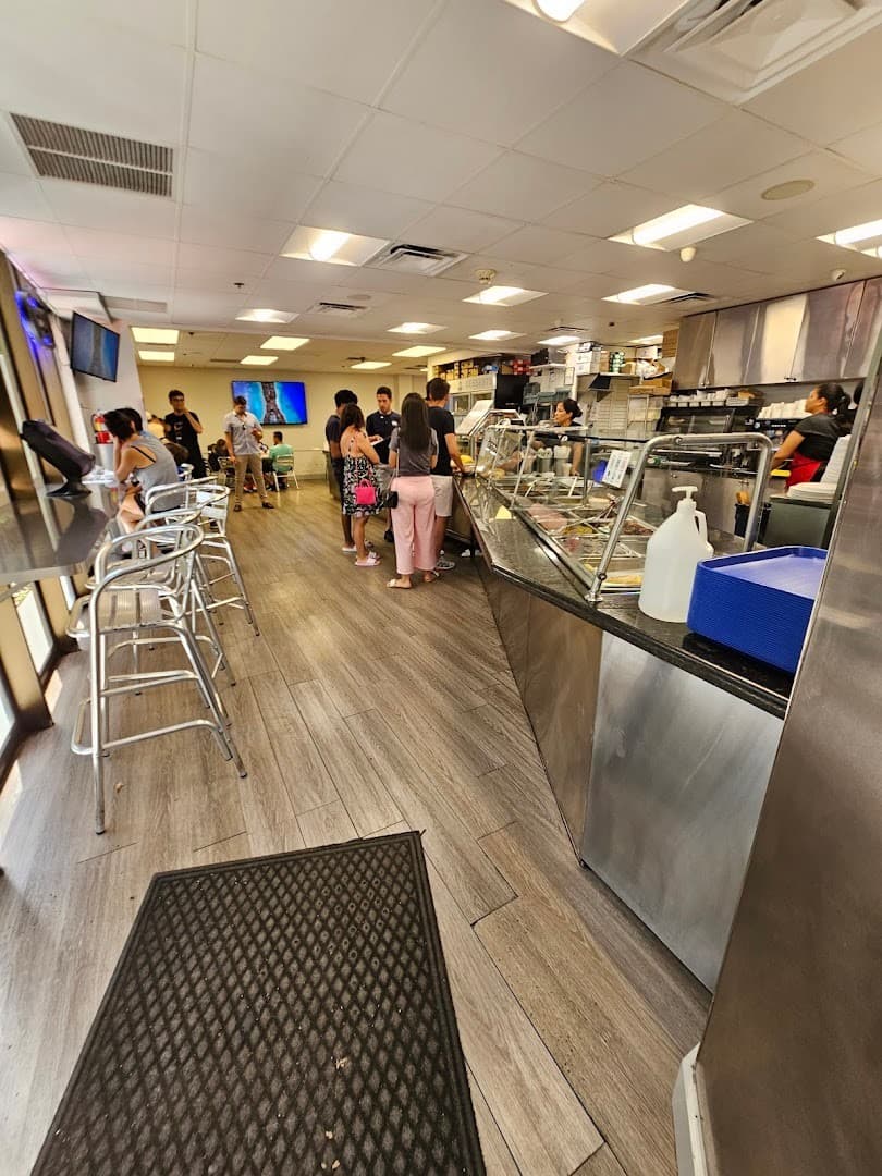 Interior view of La Estacion Cafe in Miami