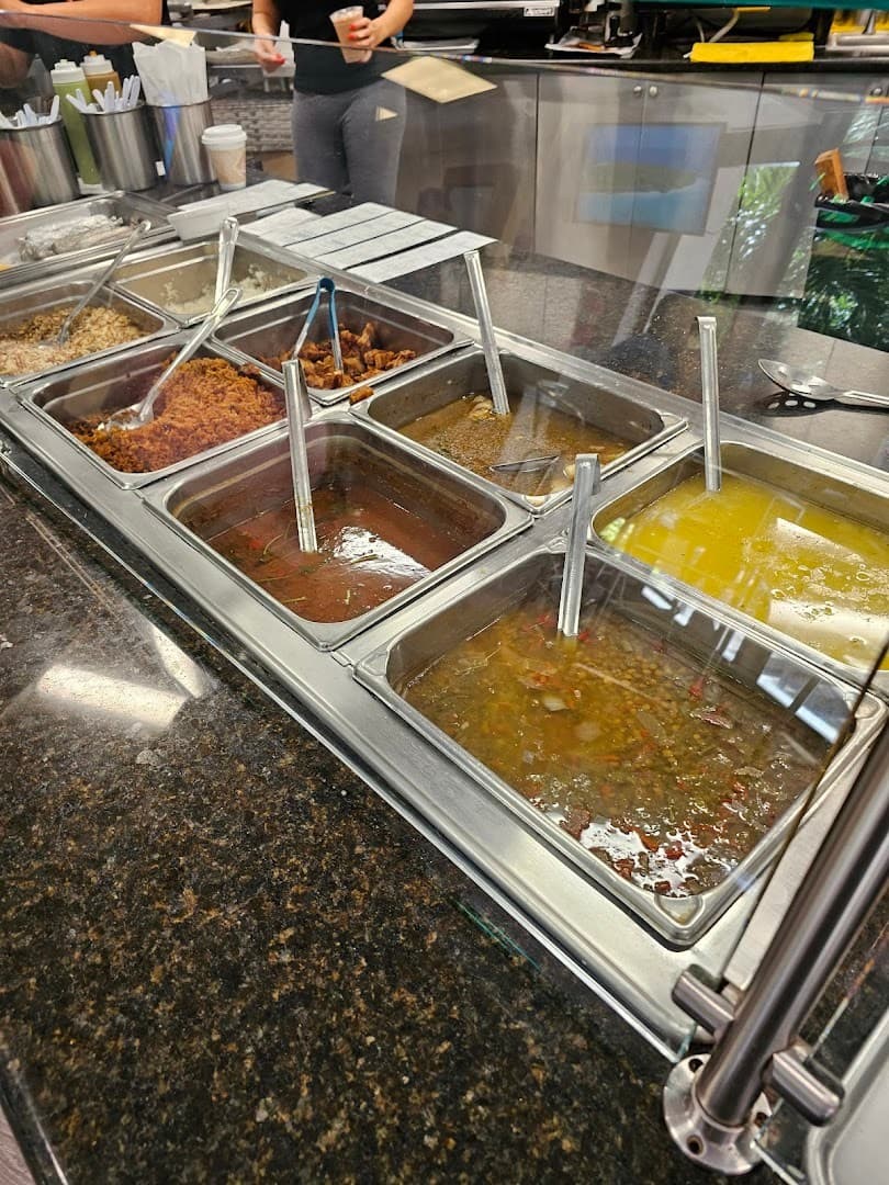 La Estacion Cafe food station in Miami