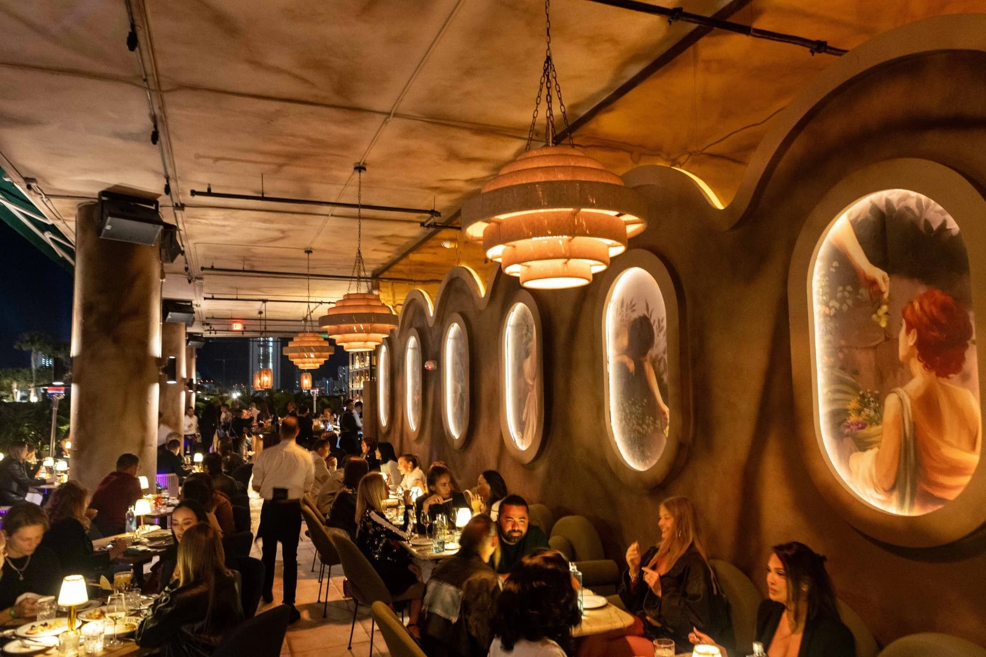 La Ferneteria dining scene in Miami