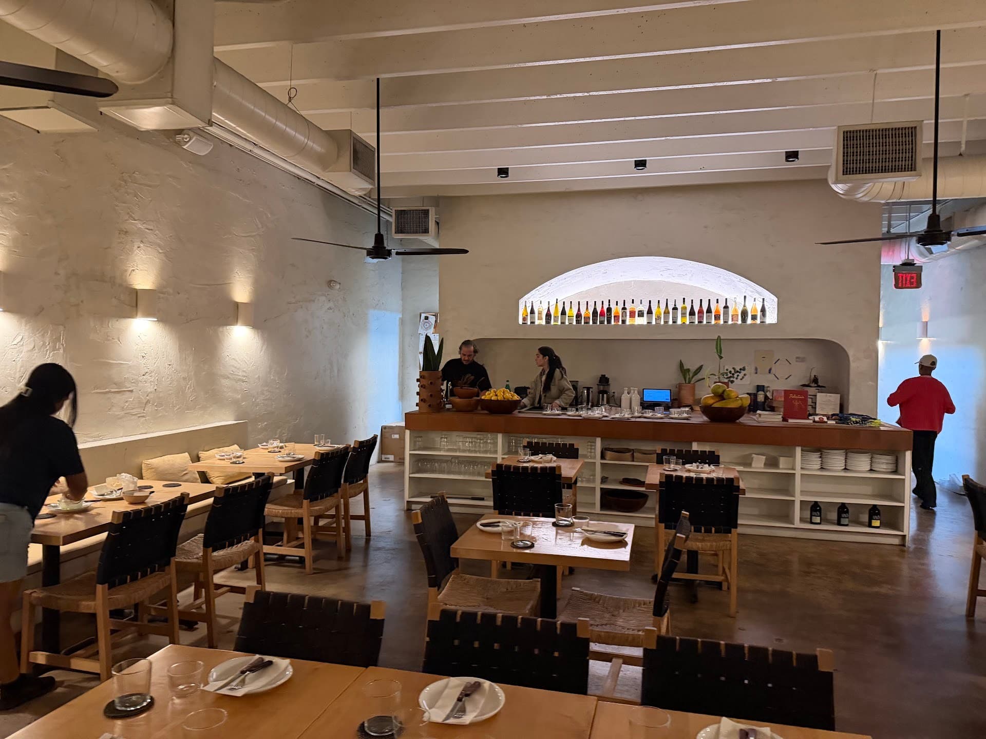 La Natural restaurant interior design in Miami