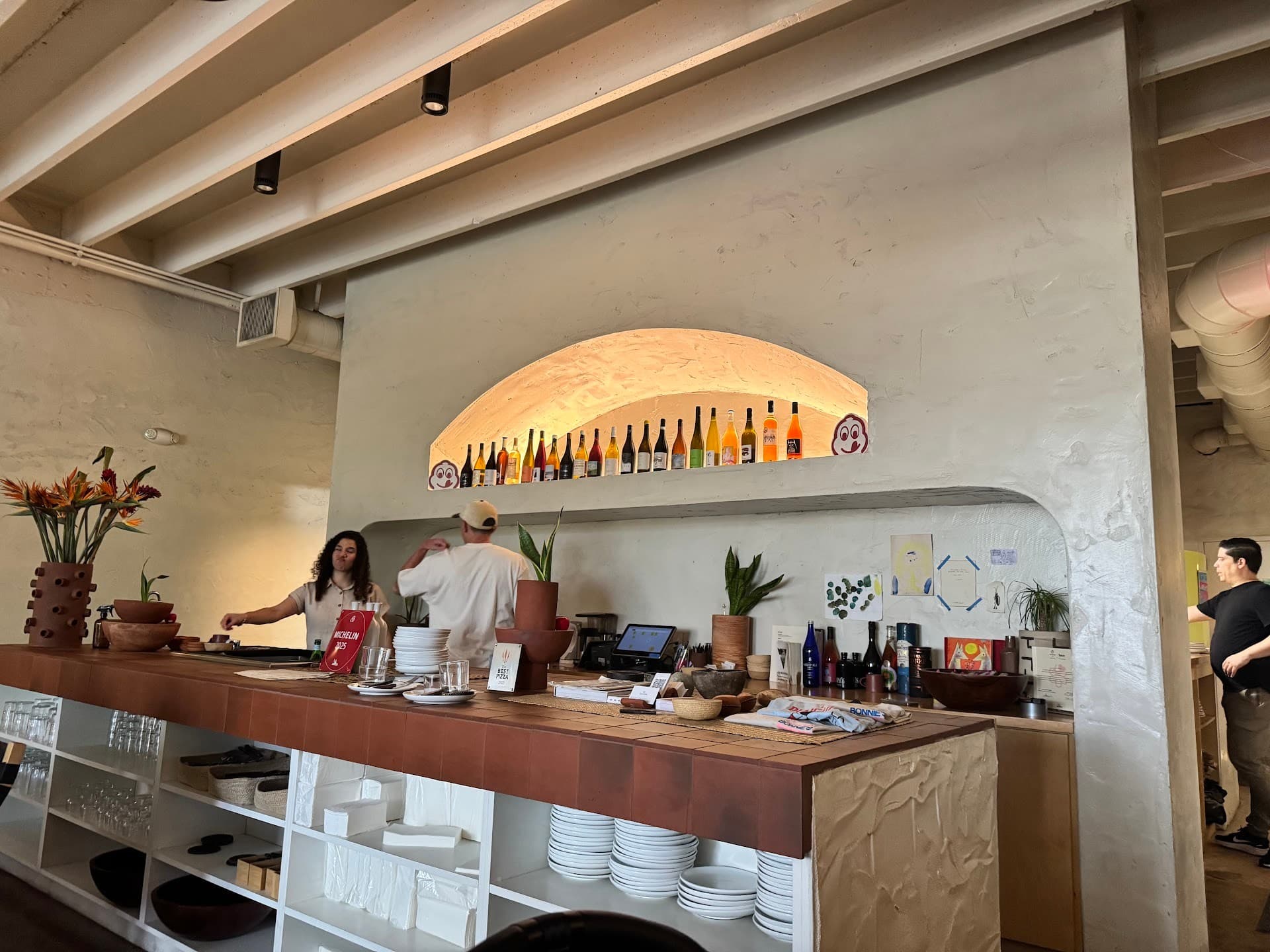 Interior view of La Natural restaurant in Miami