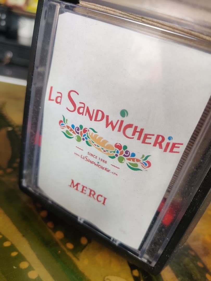 La Sandwicherie sign in Miami Beach