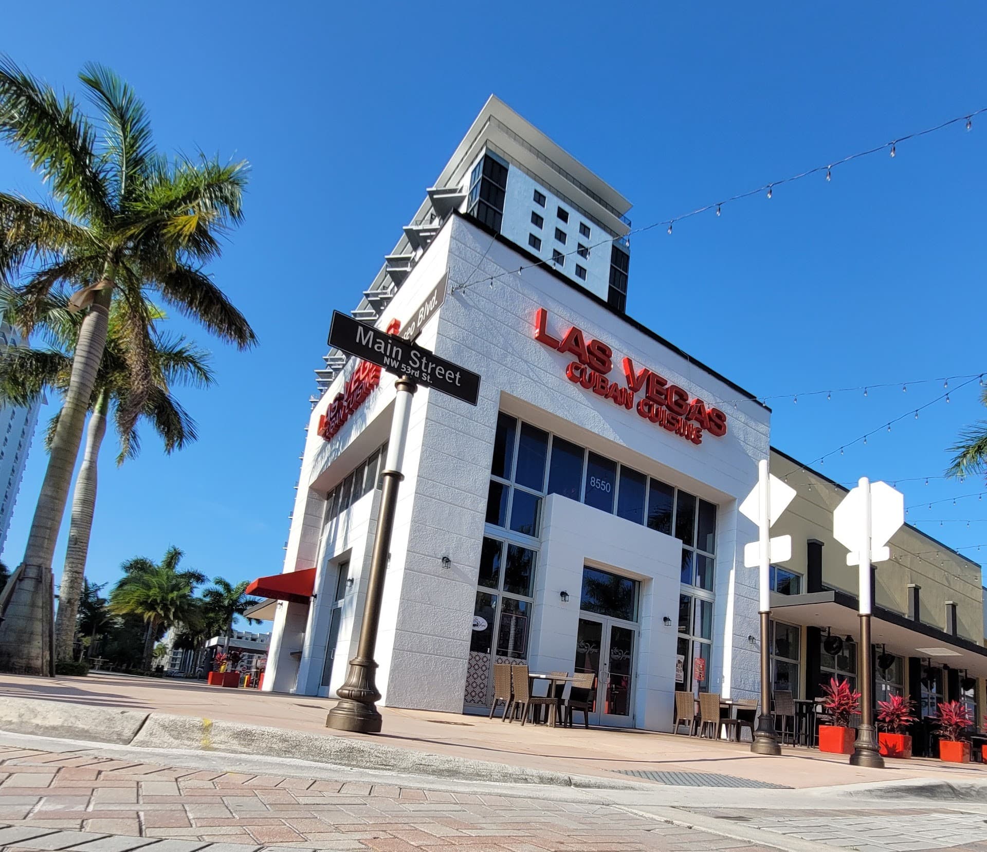 Las Vegas Cuban Cuisine exterior in Doral, Miami