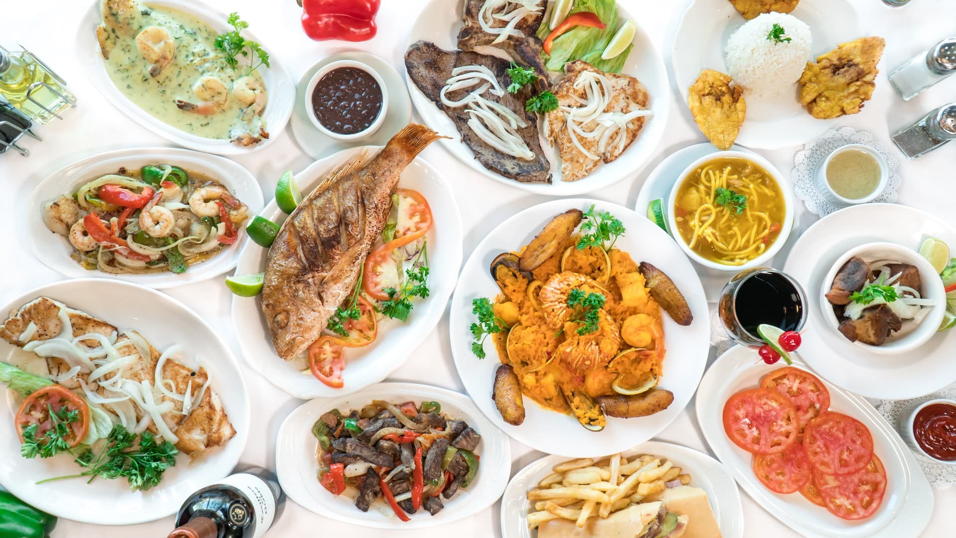Delicious dishes at Las Vegas Cuban Cuisine in Doral