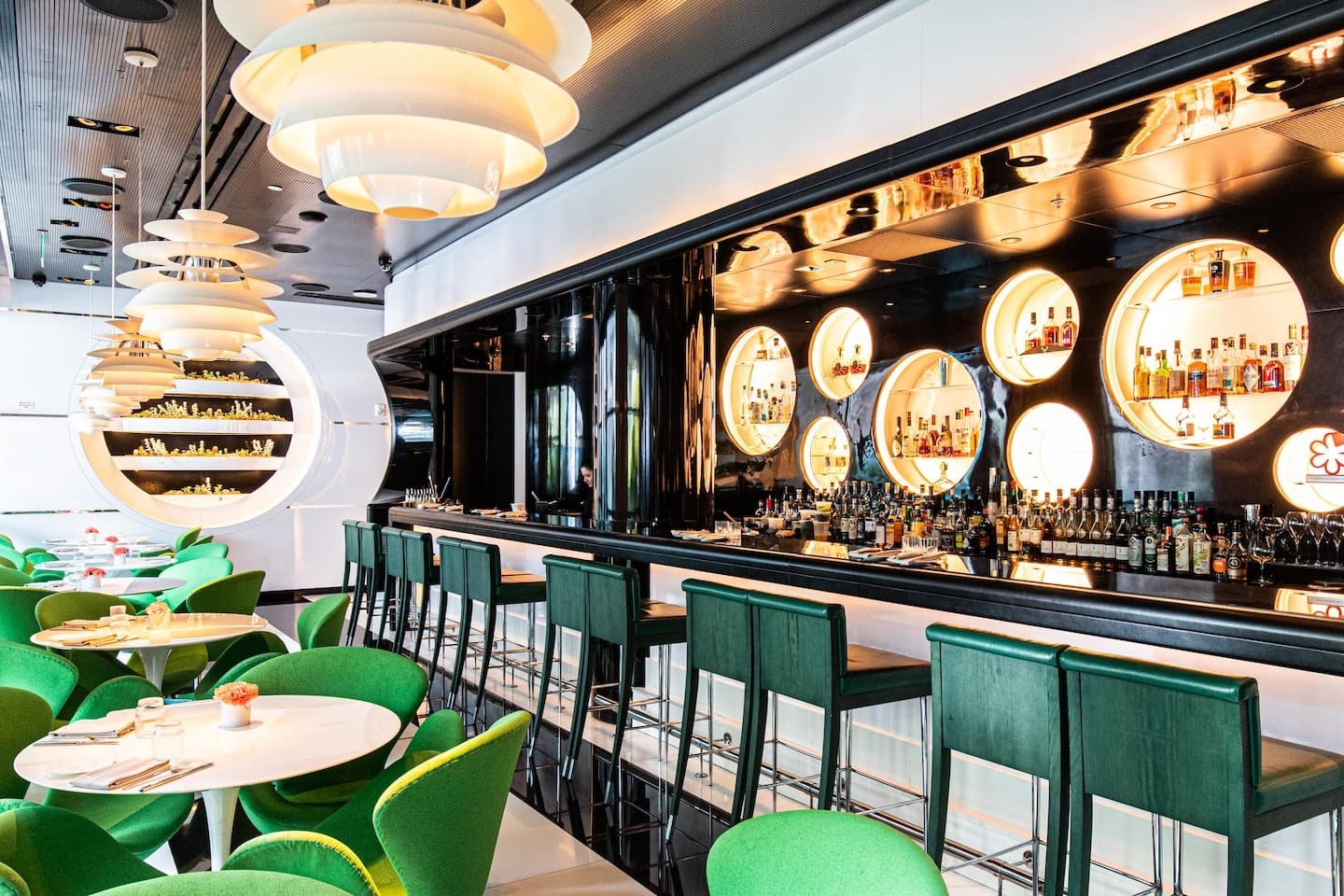 Le Jardinier interior dining space in Miami