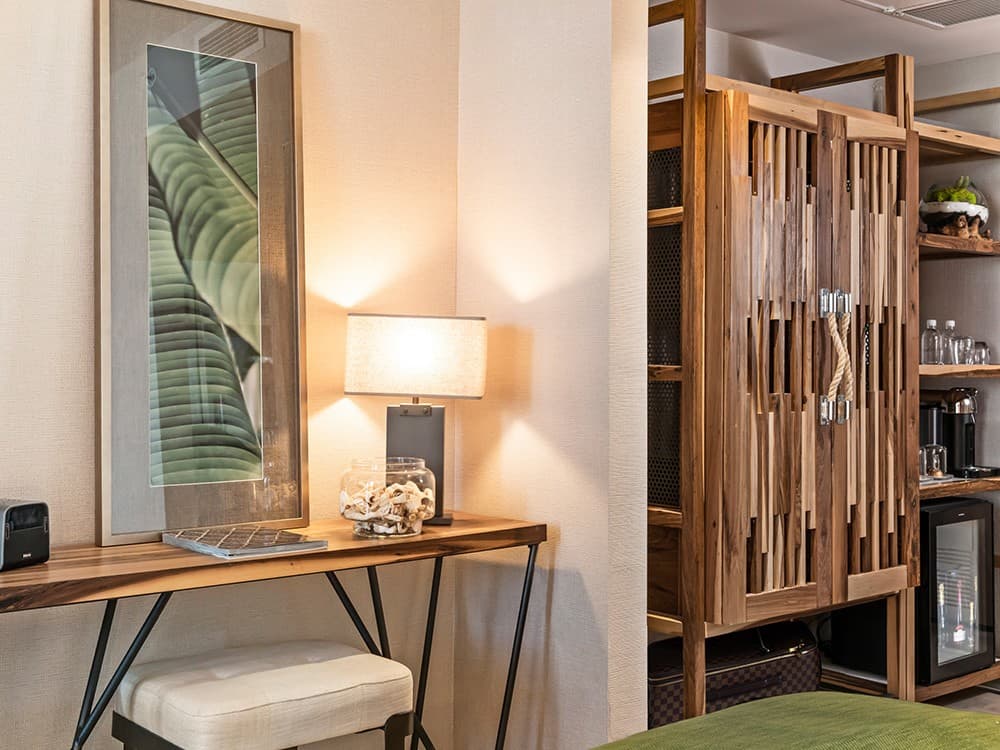 Stylish room interior at Lennox Miami Beach