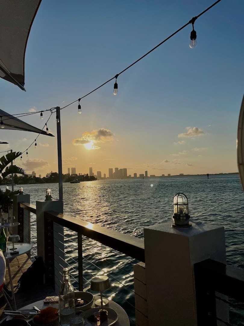 Lido Bayside sunset view Miami Beach