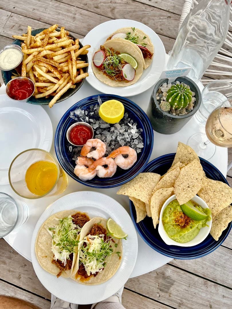 Delicious dining scene at Lido Bayside in Miami Beach